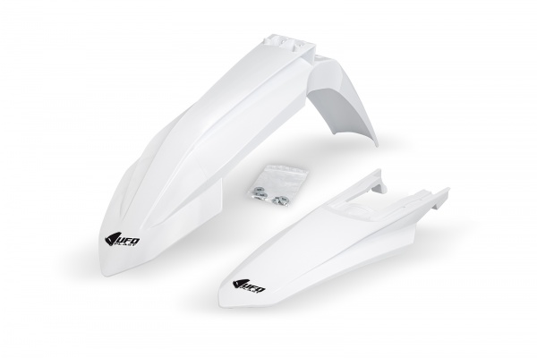 Fenders Kit white 20-25 compatible Ktm SX 250 - SX 125 - SX 150 - SX-F 350 - SX-F 450 - SX 300 - SX-F 250 Fenders Kit white 20-25 compatible Ktm SX 250 - SX 125 - SX 150 - SX-F 350 - SX-F 450 - SX 300 - SX-F 250